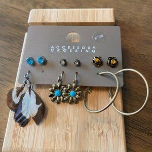 NWT - Earrings - accessory crossing  (3 for $20)